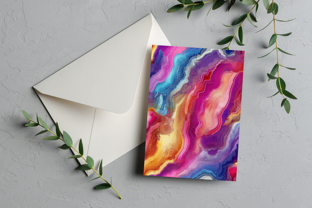 Rainbow Geode Textures, a Texture Graphic by Artful Assets Boutique (Photo 4 of 4)