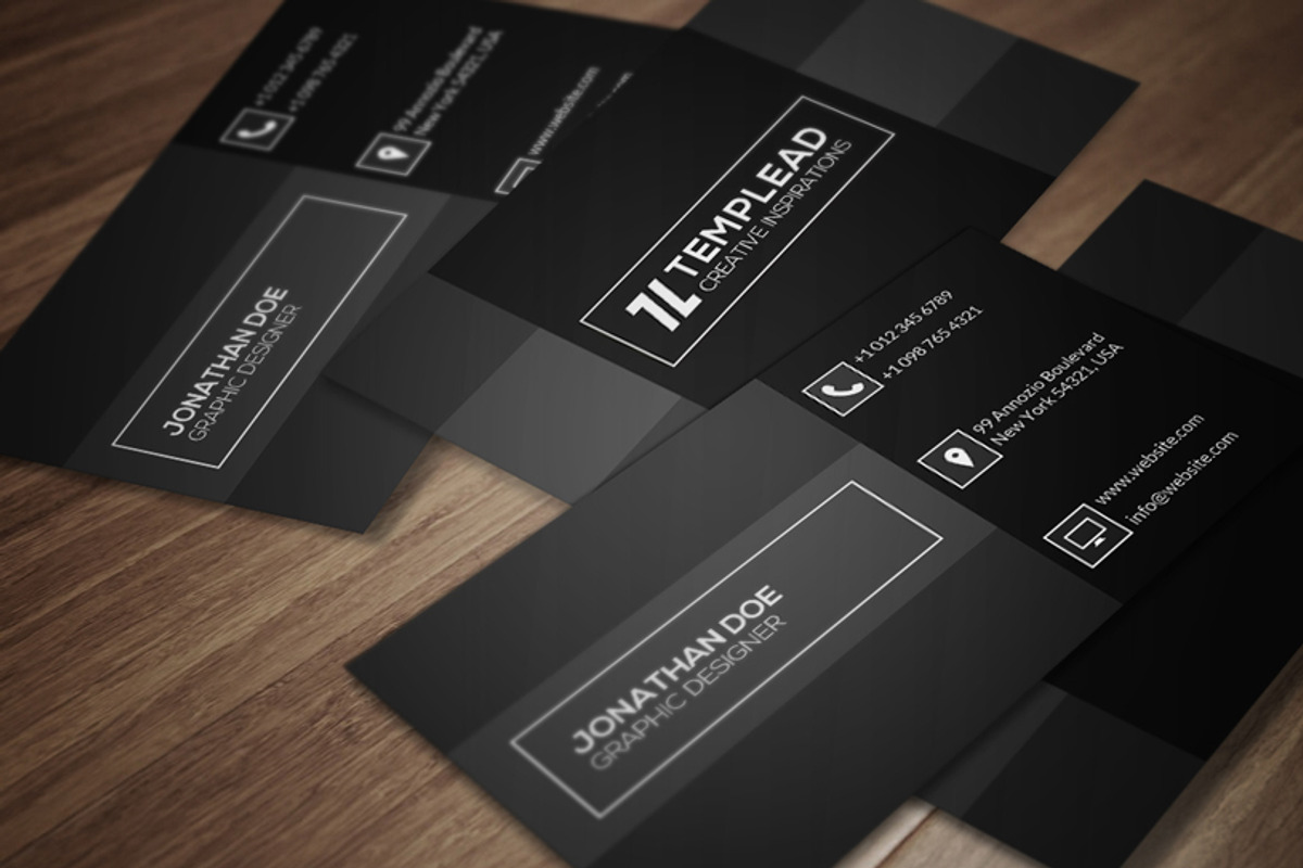 Clean And Retro Business Card CM125, a Business Card Template by annozio (Photo 1 of 4)