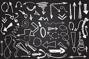 Doodle sketch arrows set, a Templates & Theme by mcherevan (Thumbnail 3 of 3)
