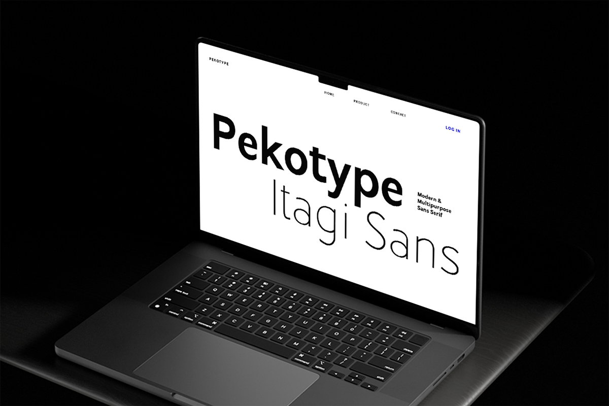 Itagi Sans - Modern Humanist Font, a Sans Serif Font by Pekotype (Photo 9 of 9)