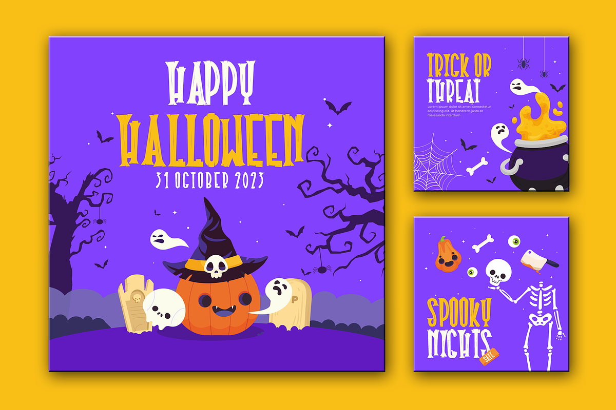 Halloween Plaque, a Handwritten Font by asfgraphics (Photo 4 of 8)