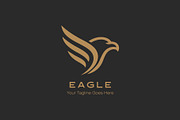 Luxury Eagle Logo Design, a Branding & Logo Template by YUDesignStore (Thumbnail 1 of 8)