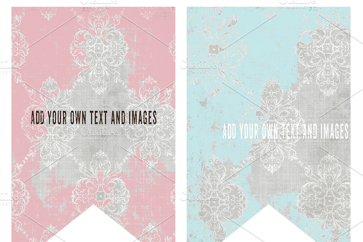 Paris France Printable Bunting Flags preview 3