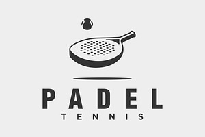 Padel logo in modern, a Branding & Logo Template by swarnstudio