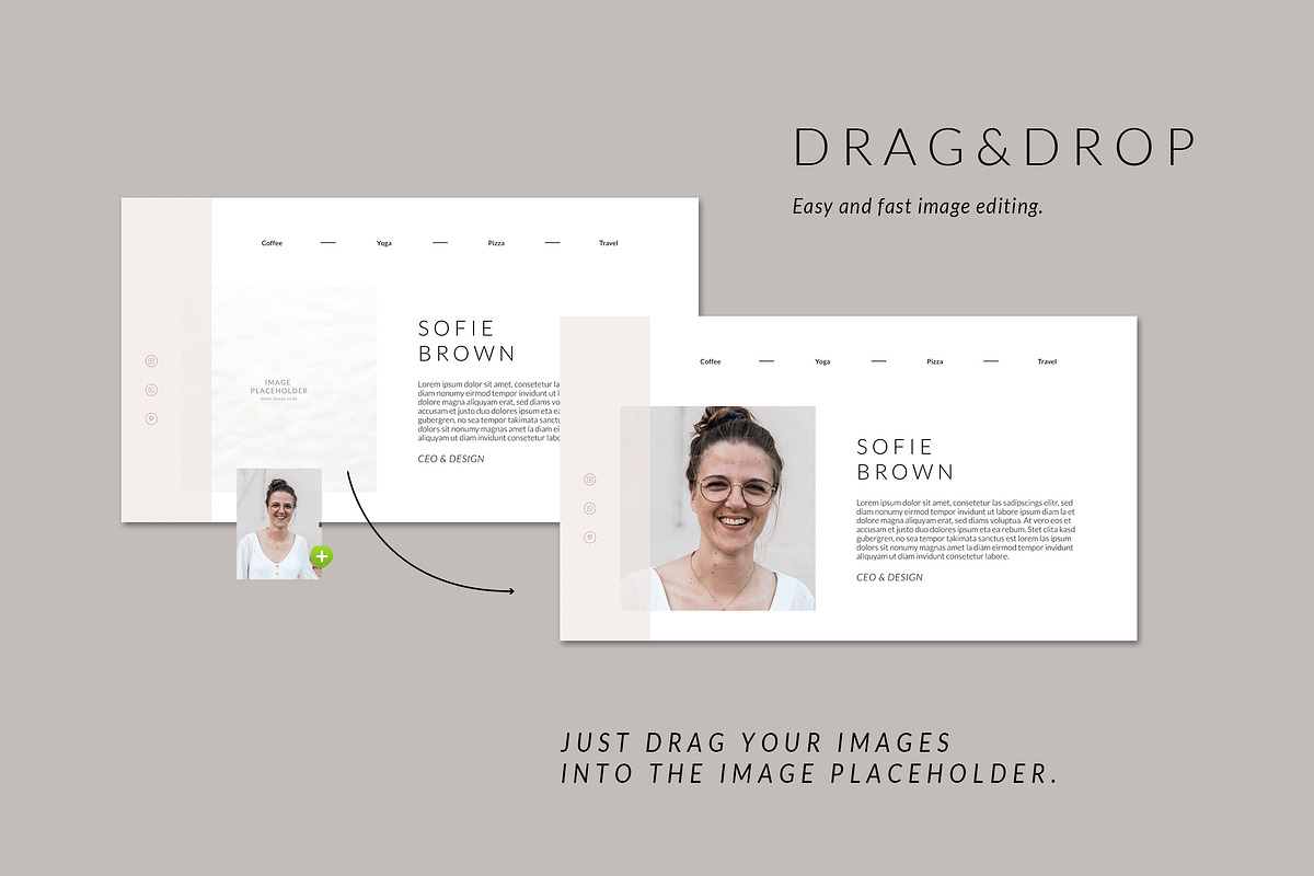 CHLOE Keynote Brand Guidelines, a Presentation Template by AgataCreate (Photo 12 of 13)