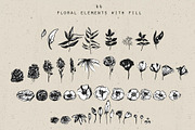 Ink floral collection. Floral ABC, an Illustration by Vera●Suleimanova (Thumbnail 17 of 19)