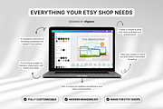 Etsy Shop Bundle Canva Templates, a Branding & Logo Template by DigiPax (Thumbnail 10 of 11)