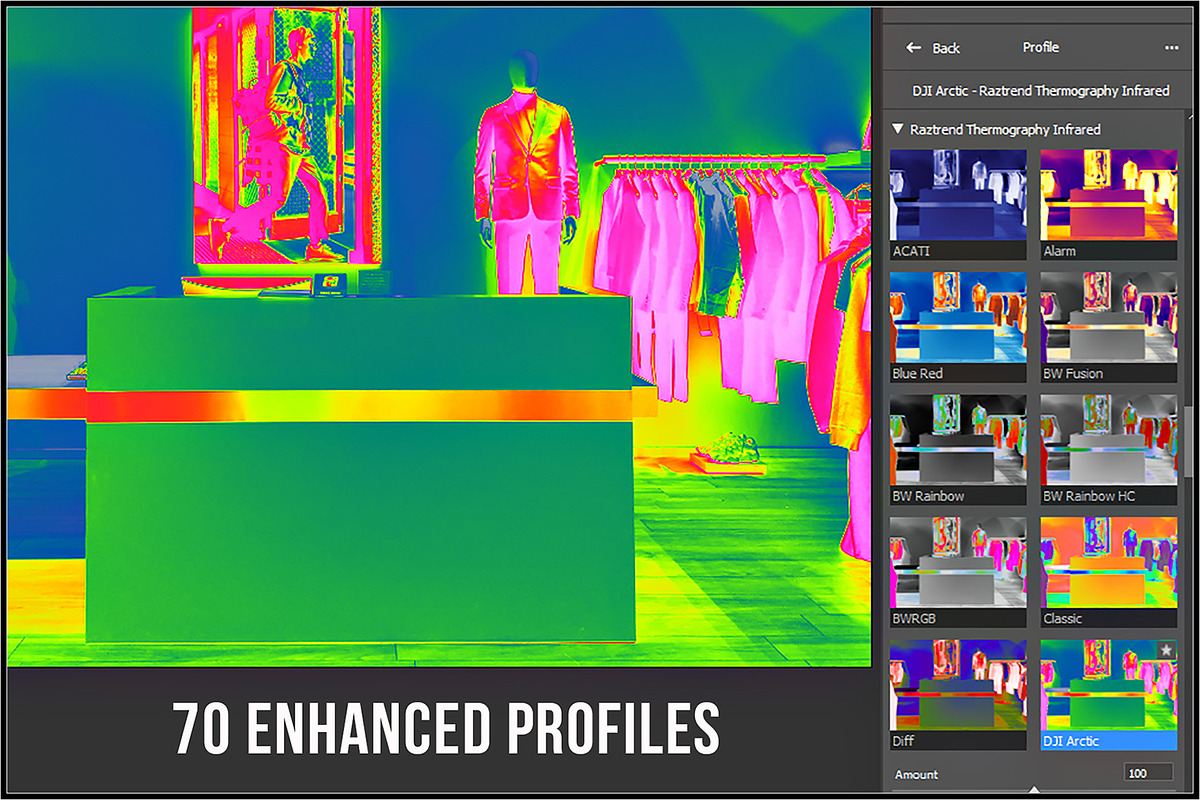 Thermography Infrared Profiles, a Plug-in Add-On by Raztrend (Photo 2 of 30)