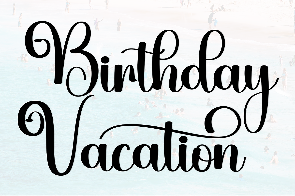 Surprise Vacation, a Handwritten Font by FreshTypeINK (Photo 5 of 8)
