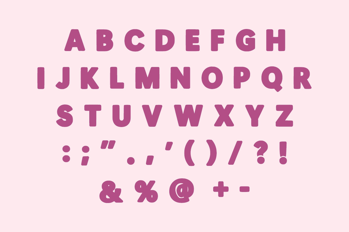 Hello Candy Font, a Handwritten Font by Fourteen Letter (Photo 6 of 7)