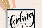 Joyful Procreate Brush Calligraphy, a Brush Add-On by HowJoyful  (Thumbnail 18 of 44)