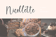 Elvaretta Script Handwriting, a Script Font by CreateBigSupply (Thumbnail 7 of 9)