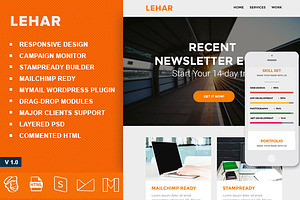 Lehar-Responsive Emailtemplate