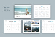 2026 Calendar. Photo Collage Layout. preview 6