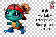 Sea Turtle Sport Runner PNG Bundle, a Graphic by Clipart Bloom (Thumbnail 11 of 16)