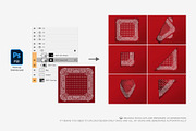 Bandana Mock-up, a Mask Mockup by Branda Keeps (Thumbnail 15 of 17)