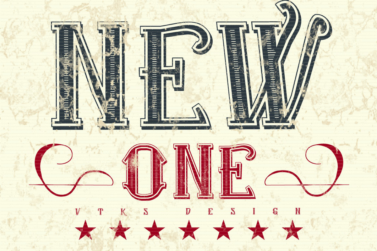 New One font