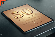 Gold Church Anniversary Flyer, a Flyer Template by SeraphimChris (Thumbnail 5 of 11)