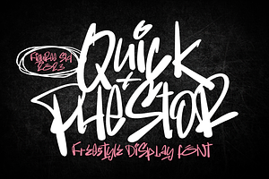 Quick Phestor - Freestyle Font