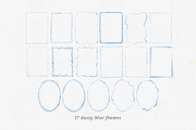 17 Cute Watercolor Frames + Borders, an Object Graphic by Design by Laney (Thumbnail 9 of 11)