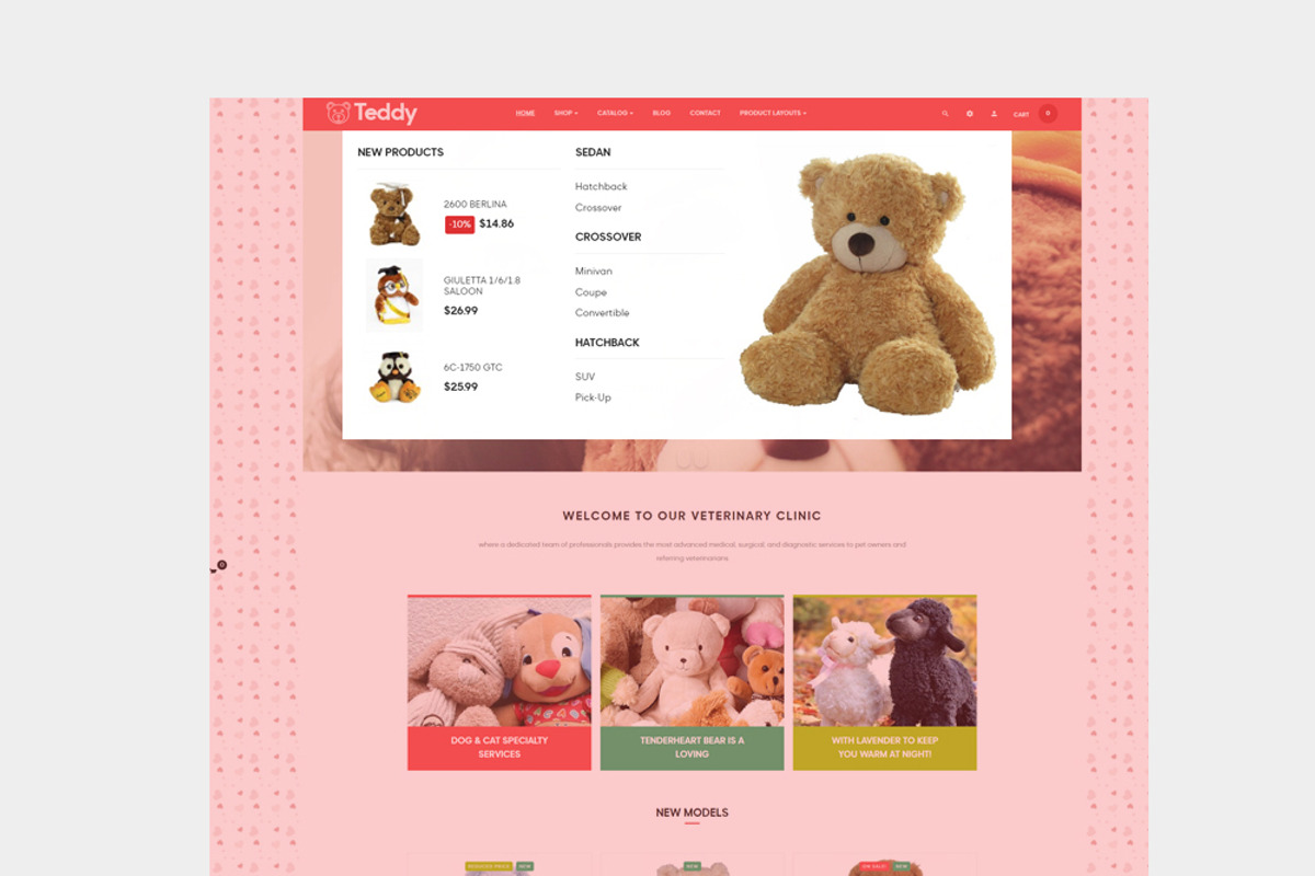LEO TEDDY – KID TOY AND PET, a Bootstrap Template by LeoTheme (Photo 4 of 8)