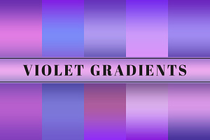 Violet Gradients