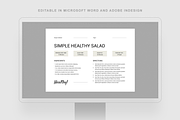 Cookbook / Recipe Book | Word & Indd, a Brochure Template by Leaflove (Thumbnail 10 of 10)