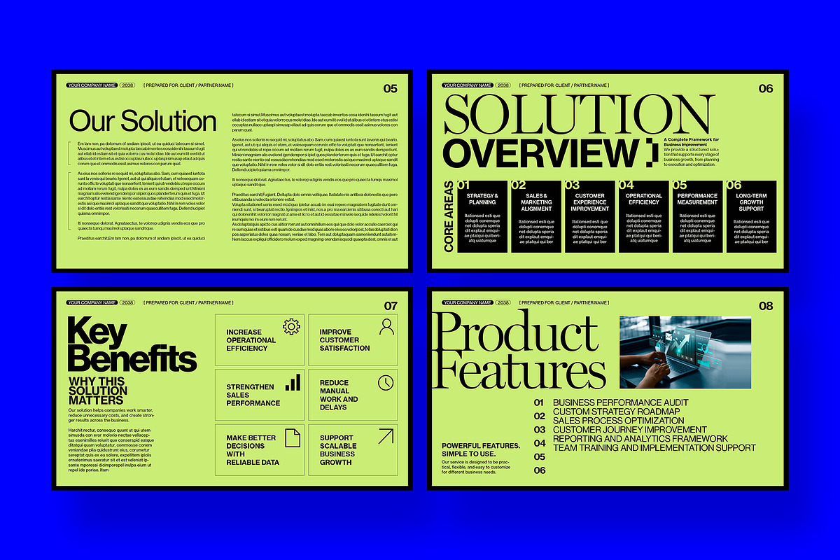 Sales Presentation Template, a Presentation Template by BrandPacks (Photo 3 of 7)
