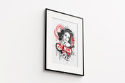 Artistic Watercolor Tattoo Art, an Action Add-On by MRI STUDIO (Thumbnail 13 of 28)