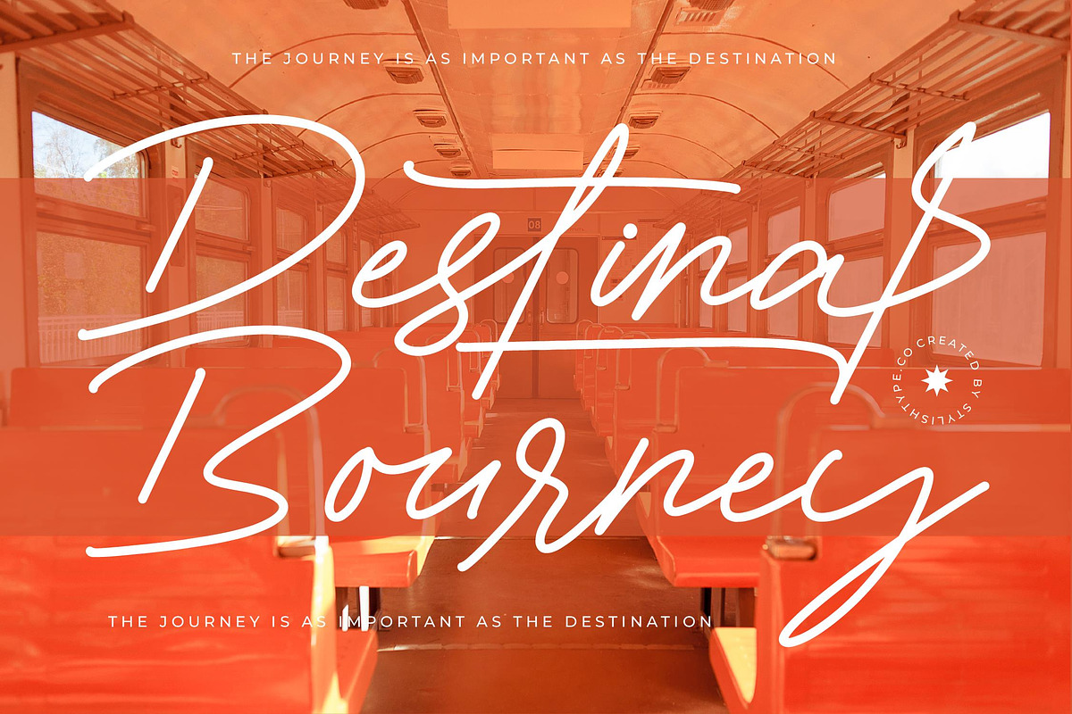 Victoria Montera Monoline Signature, a Script Font by stylishtype.co (Photo 13 of 20)