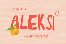 CS Aleksi – Ugly Display Font