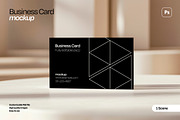 Minimalist Business Card Mockup in E, a Product Mockup by Mego-studio (Thumbnail 1 of 5)
