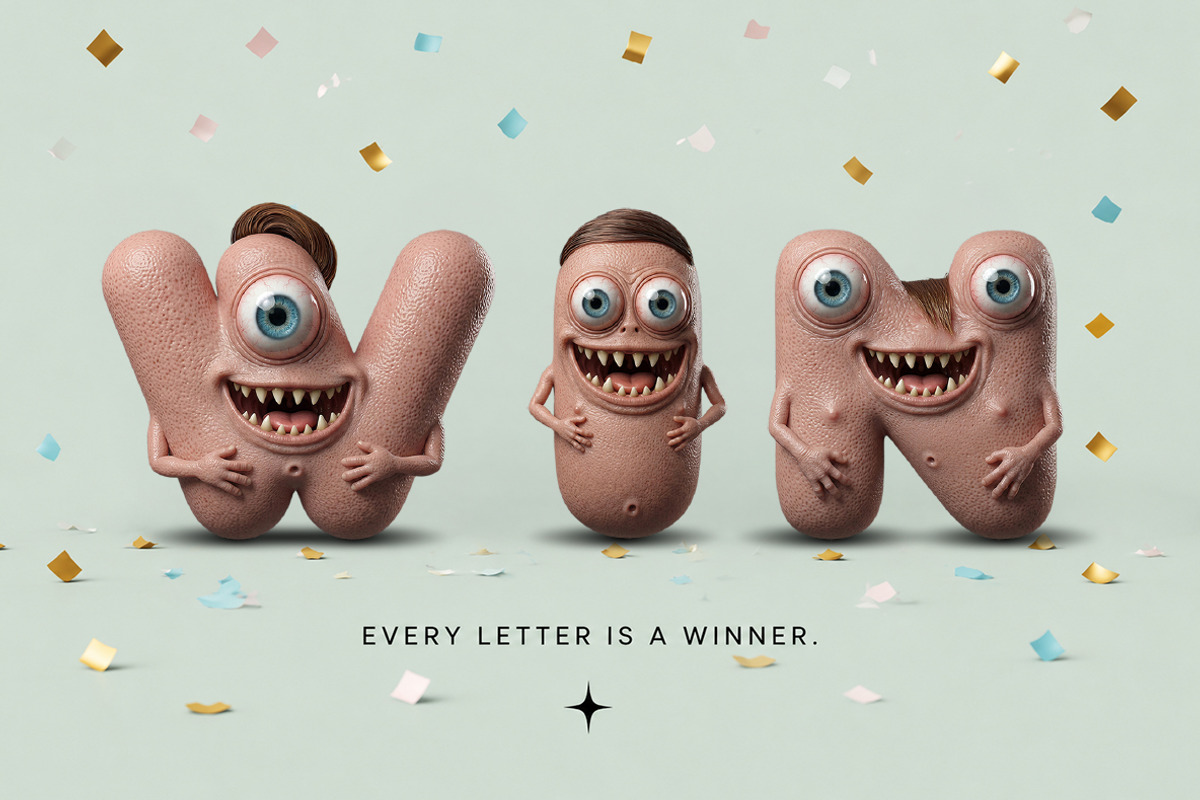Gobble Monster Font, a Sans Serif Font by Handmadefont (Photo 7 of 12)