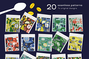 Folky Feast Graphic Collection, a Food Illustration by rouxsupplyco (Thumbnail 4 of 12)
