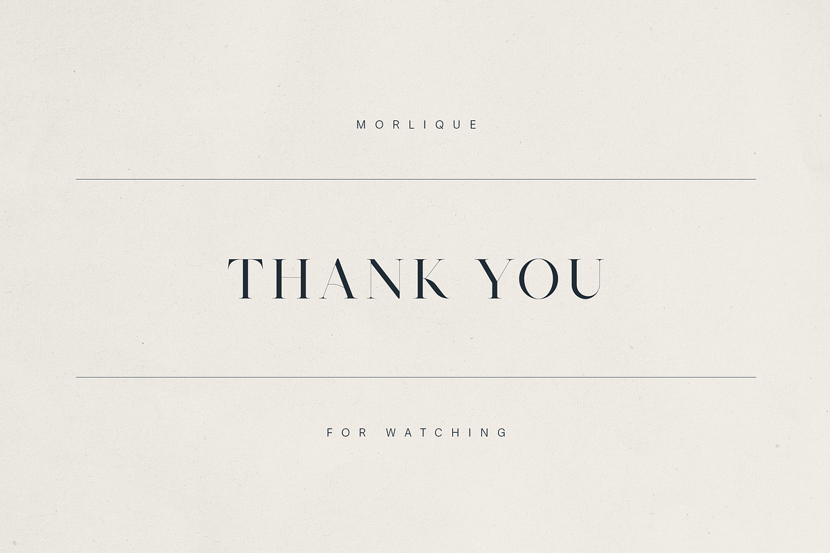 Morlique Serif Font, a Serif Font by Only Fonts (Photo 11 of 11)