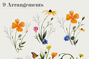California Wildflowers, a Pattern Graphic by The Audacious Brush (Thumbnail 3 of 9)