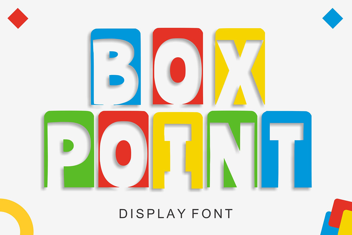 Box Point, a Font by Limited.studio