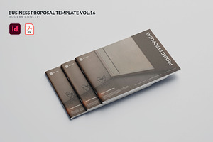 Business Proposal Template Vol.16, a Brochure Template by Bewalrus Studio