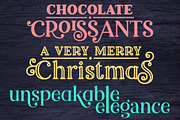 Breakfast Pastry: a decorative font!, a Serif Font by Missy Meyer (Thumbnail 2 of 8)