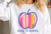 Back to School PNG Apple PNG, a Seasonal Illustration by Canvas Craft (Thumbnail 2 of 5)