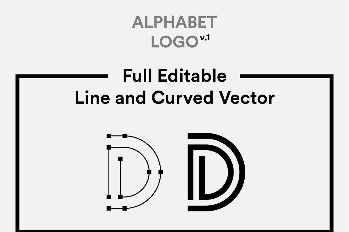 Alphabet Logo Volume 1, a Branding & Logo Template by Kreatif Supply (Photo 2 of 8)