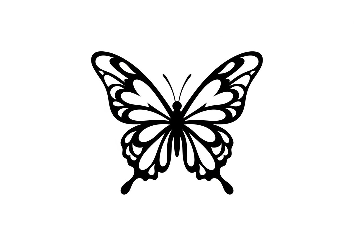 Butterfly Floral Vintage Frame Bundl, an Illustration by Creativeshirt (Photo 17 of 51)