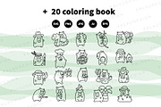 Cute Capybara Jungle Adventure, an Animal Illustration by Palau (Thumbnail 11 of 12)