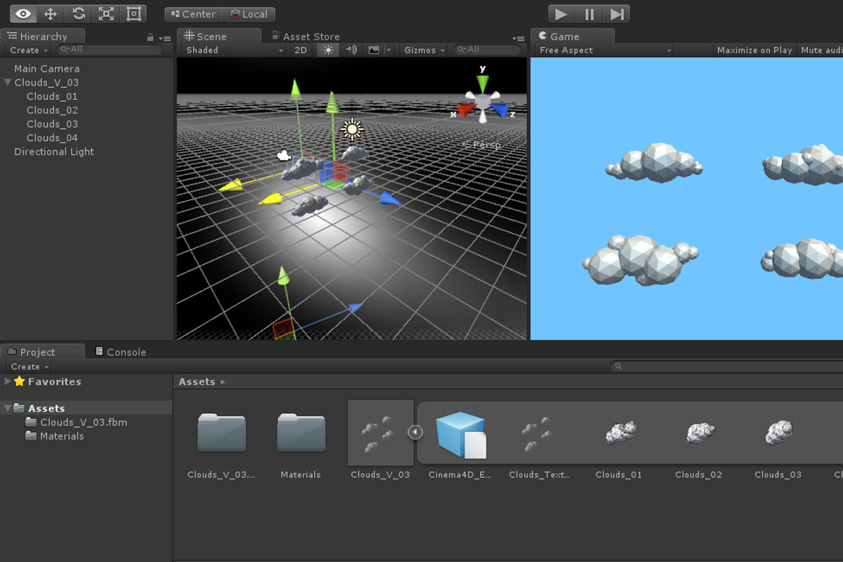 Low Poly Clouds Part 3, an Environmental 3D Model by CreativeeArt (Photo 6 of 7)