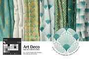Art Deco Patterns Collection, a Pattern Graphic by DesignerCandies (Thumbnail 4 of 21)
