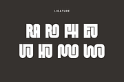 Wofhero - Condensed Font, a Sans Serif Font by Iqsiart Studio (Thumbnail 6 of 8)