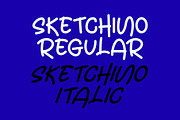 Sketchino, a Handwritten Font by Letterafa Studio (Thumbnail 6 of 7)