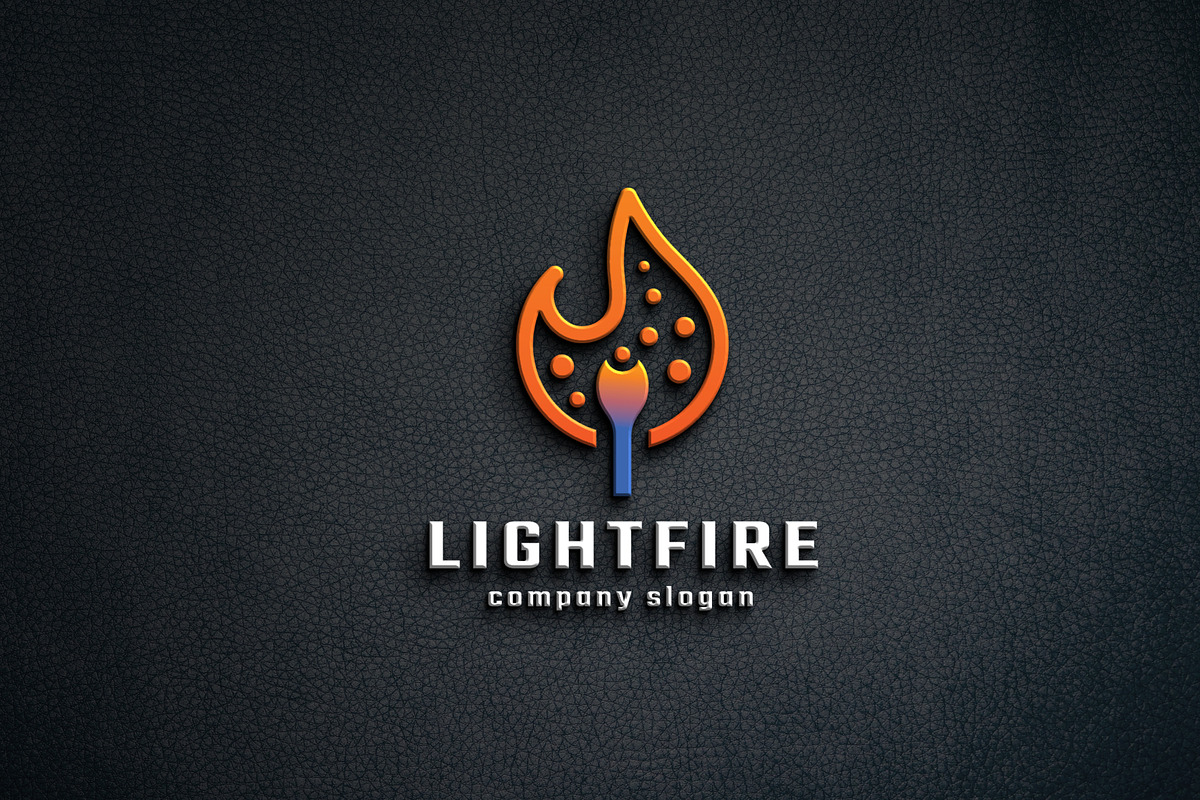 Fire Light - Burning Match Logo, a Branding & Logo Template by Design_Planet (Photo 1 of 3)