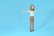 Female Character Lucy, a Characters & Person 3D Model by 3DTreatment (Thumbnail 17 of 32)