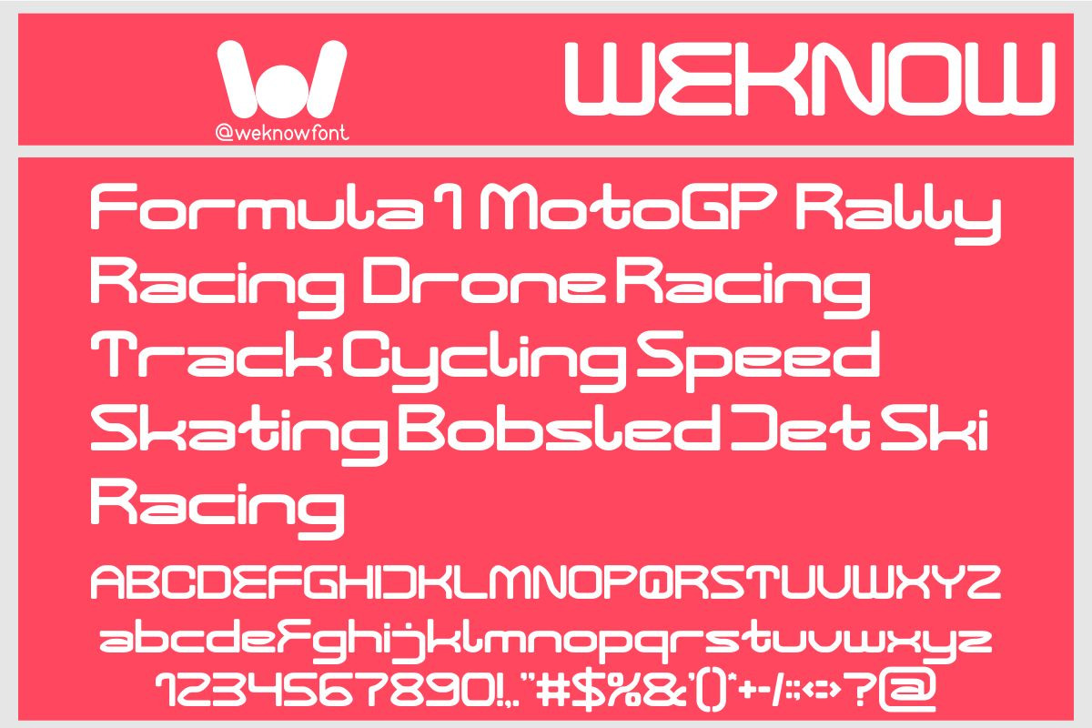 Spread Wings font, a Font by weknow (Photo 5 of 8)
